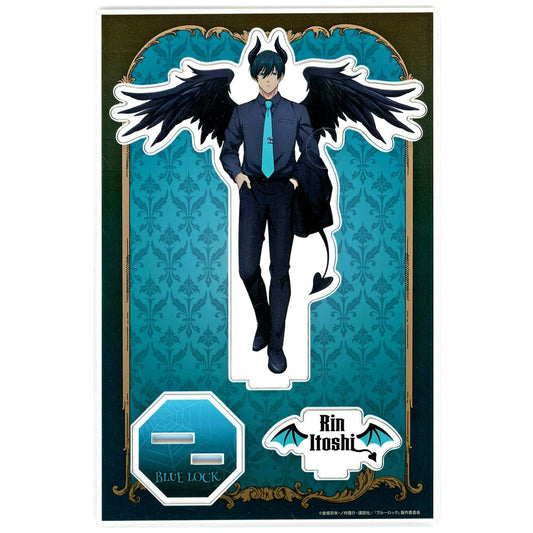 Rin Itoshi Acrylic Stand The Devil Descends on Hands! Blue Lock: The Seven Deadly Sins in Hands [USED]