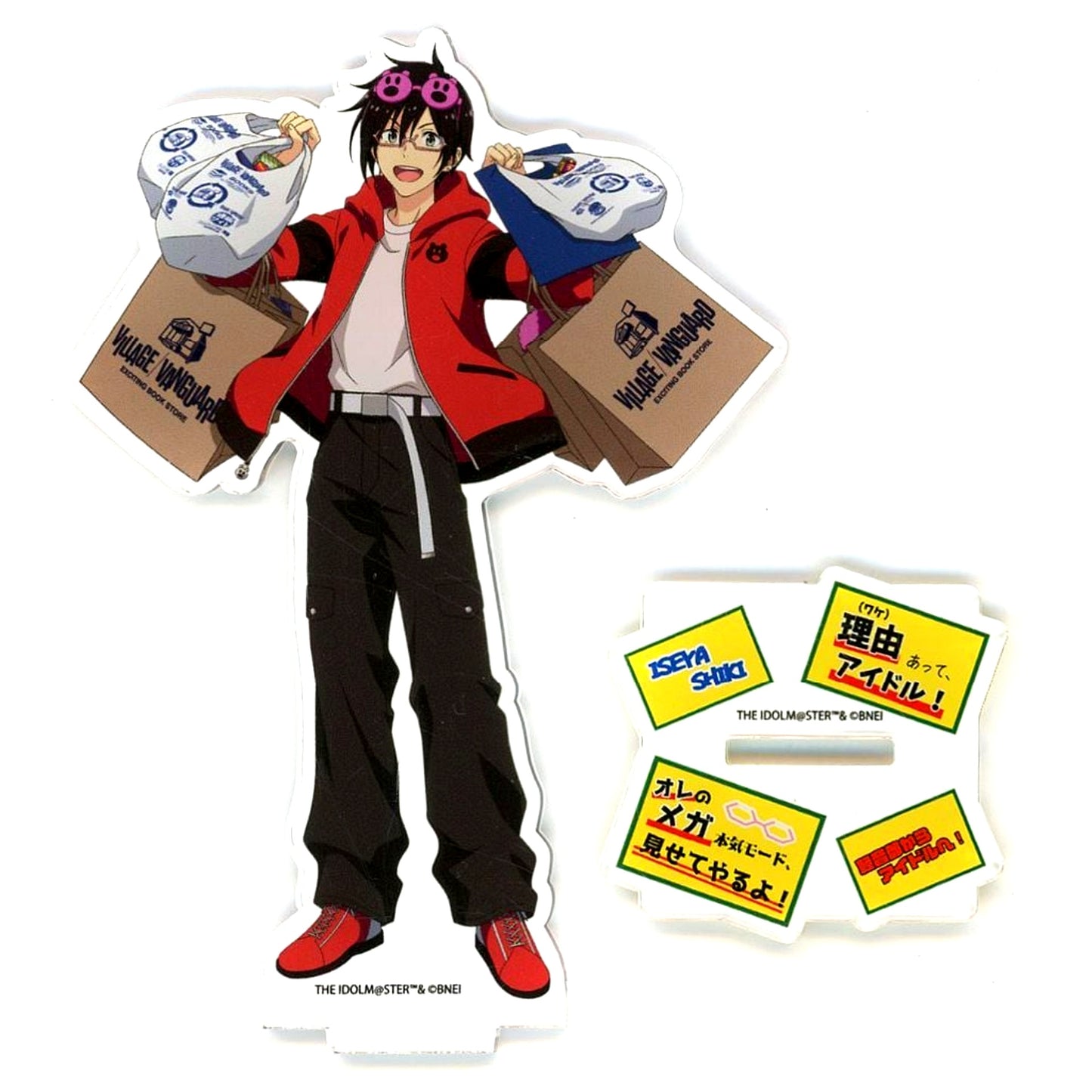 Shiki Iseya THE IDOLM@STER SideM Character Stand x Village Vanguard [USED]