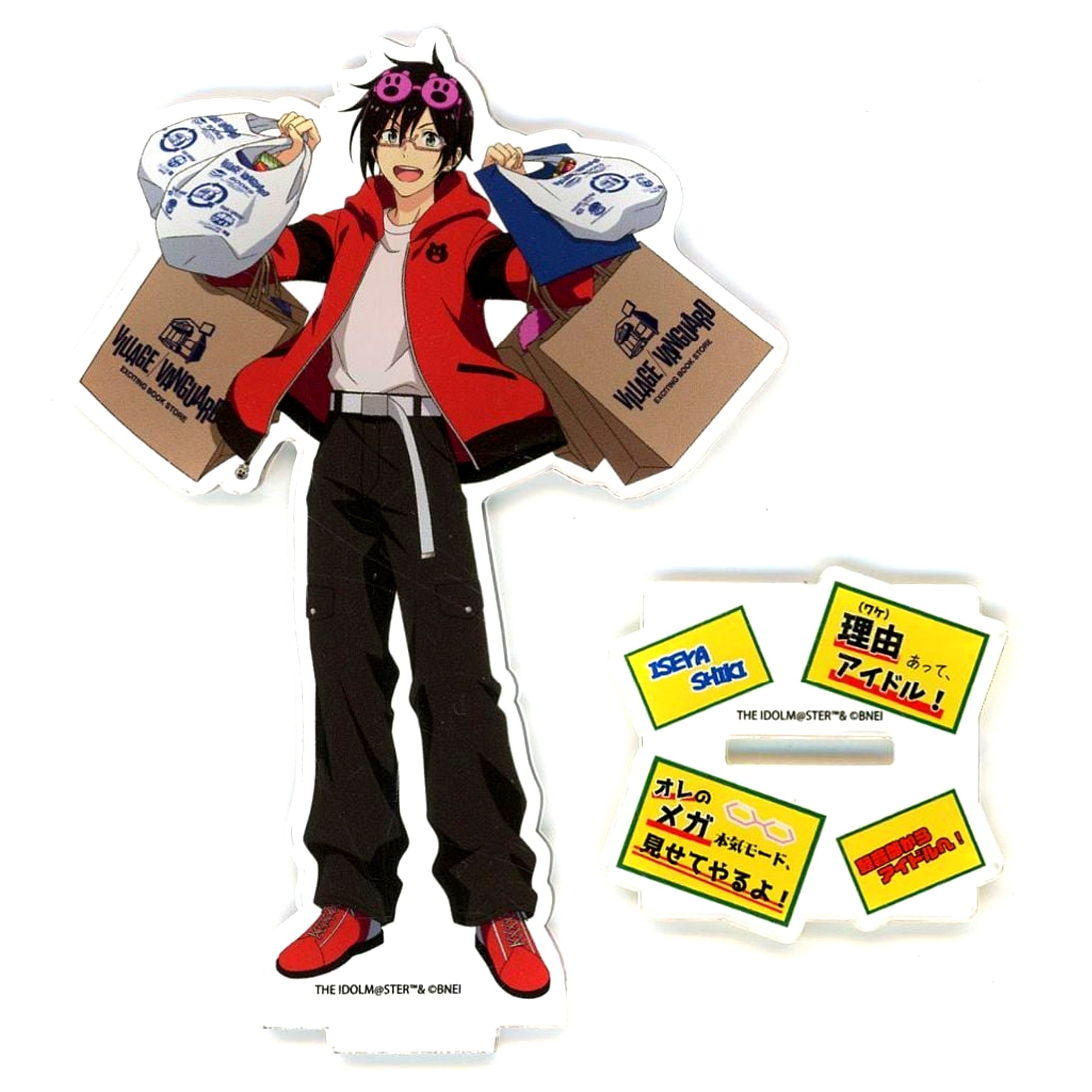 Shiki Iseya THE IDOLM@STER SideM Character Stand x Village Vanguard [USED]