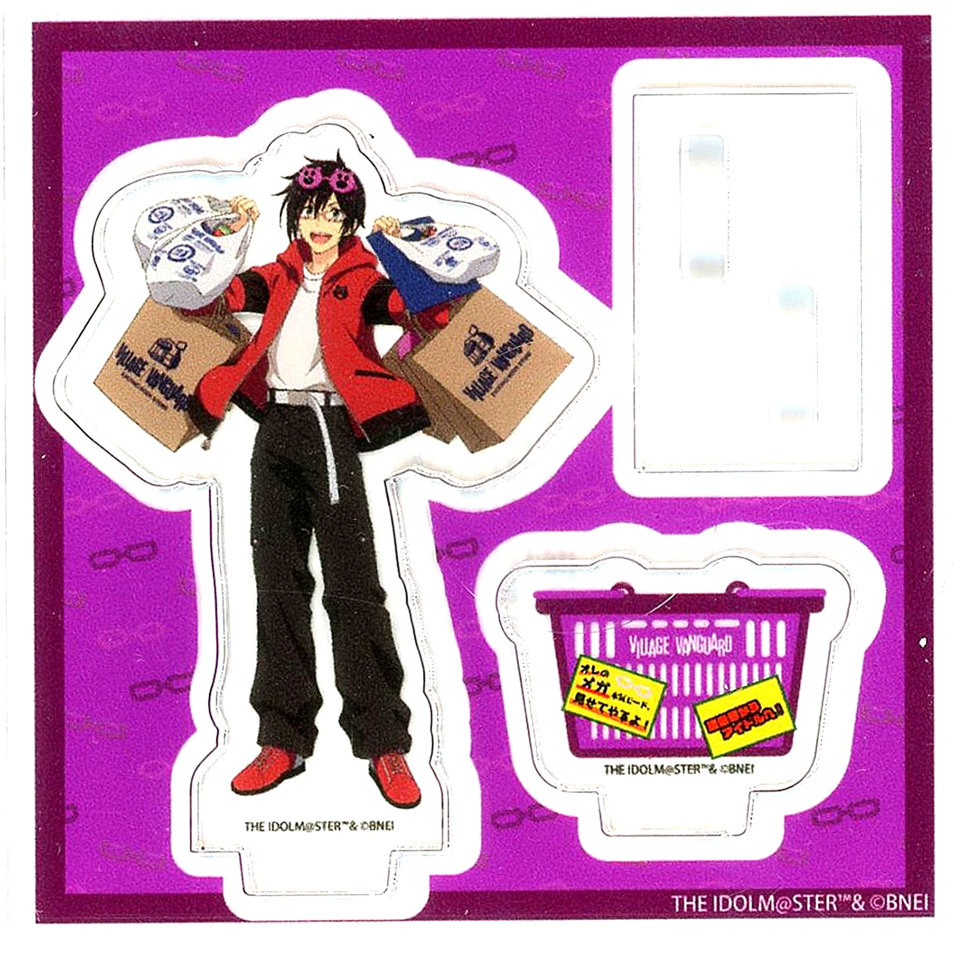 Shiki Iseya The Idolmaster SideM Village Vanguard Acrylic Mini Diorama [USED]