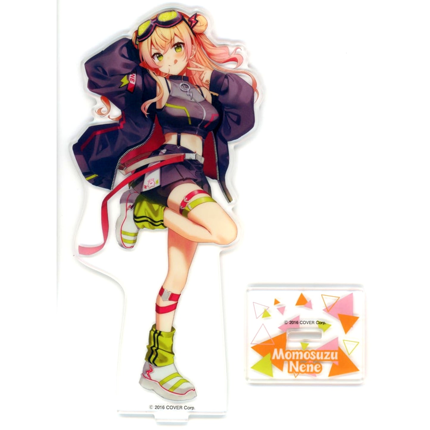 Momosuzu Nene Virtual YouTuber Hololive x FamilyMart Original Acrylic Stand [USED]