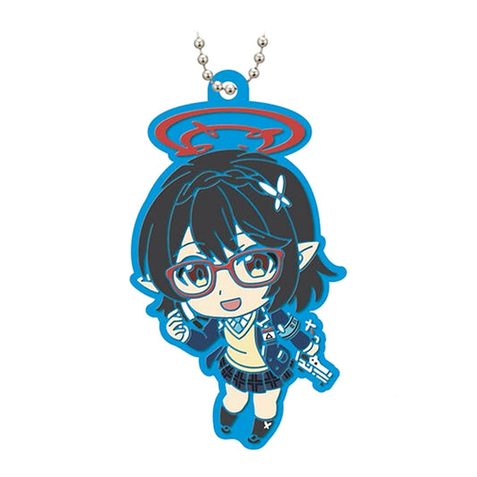 Blue Archive the Animation Ayane Capsule Rubber Mascot Keychains [USED]