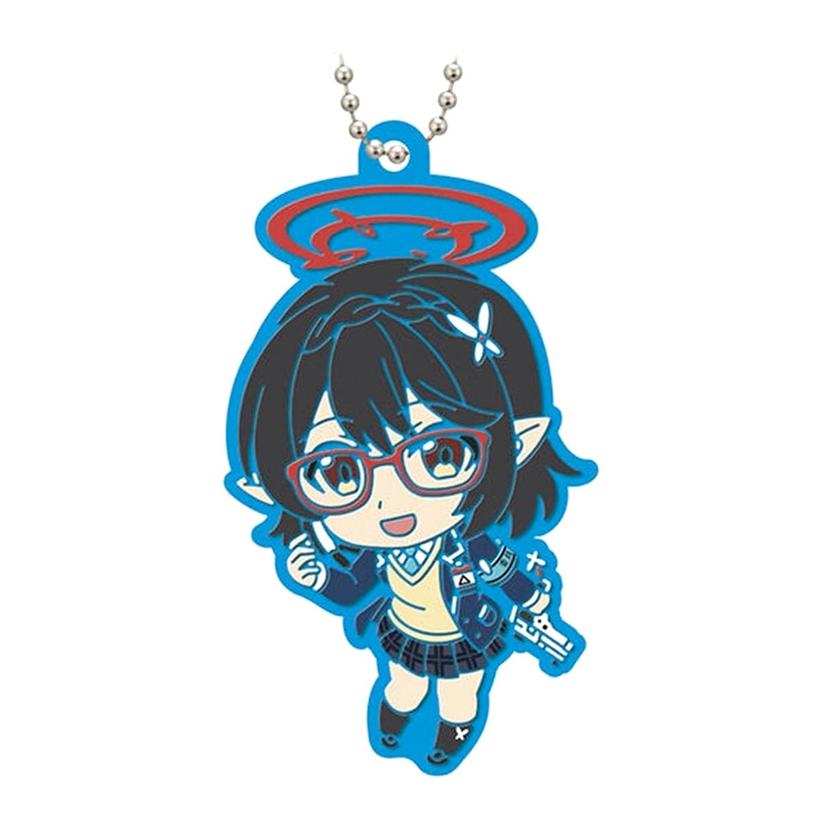 Blue Archive the Animation Ayane Capsule Rubber Mascot Keychains [USED]