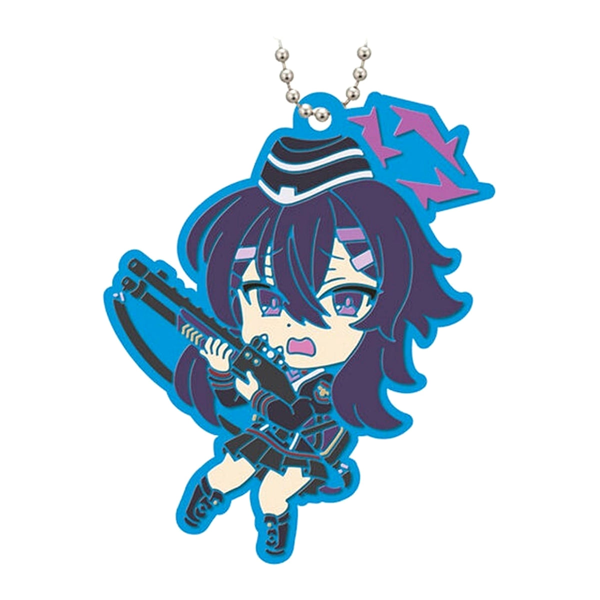 Blue Archive the Animation Haruka Capsule Rubber Mascot Keychains [USED]