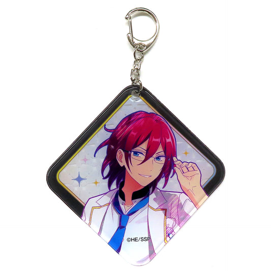 Ibara Saegusa Ensemble Stars!! Cast Live Starry Symphony -the midnight sun- x Karaoke no Tetsujin Trading Funifuni Strap A BOX [USED]