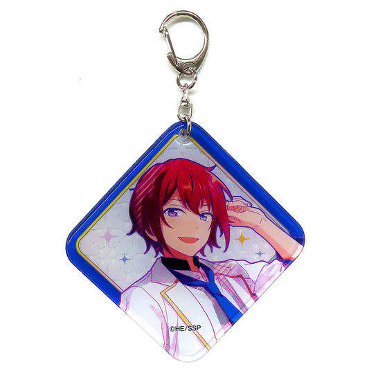 Tsukasa Suou Ensemble Stars!! Cast Live Starry Symphony -the midnight sun- x Karaoke no Tetsujin Trading Funifuni Strap A BOX [USED]
