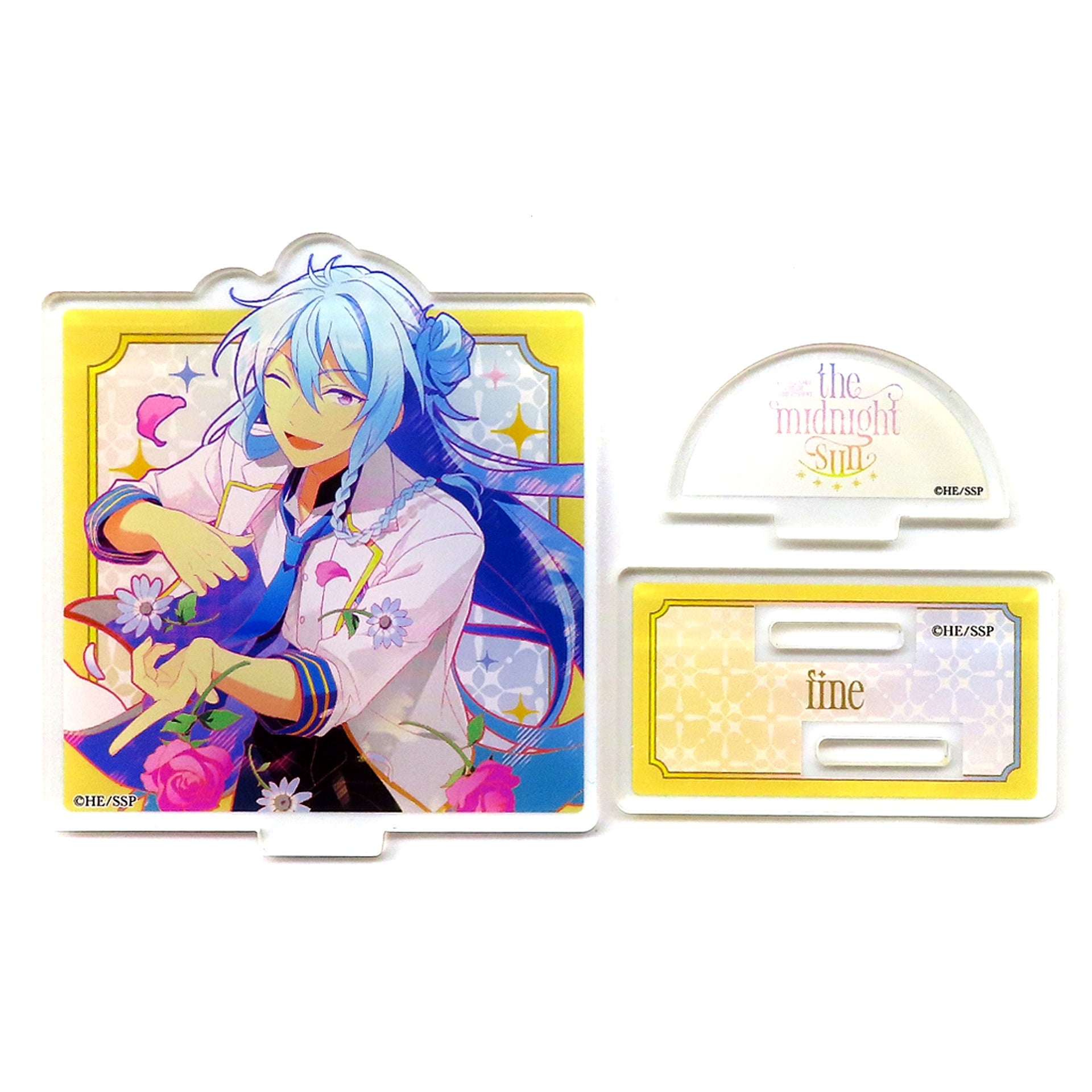 Wataru Hibiki Ensemble Stars!! Cast Live Starry Symphony -the midnight sun- x Karaoke no Tetsujin Acrylic Stand [USED]