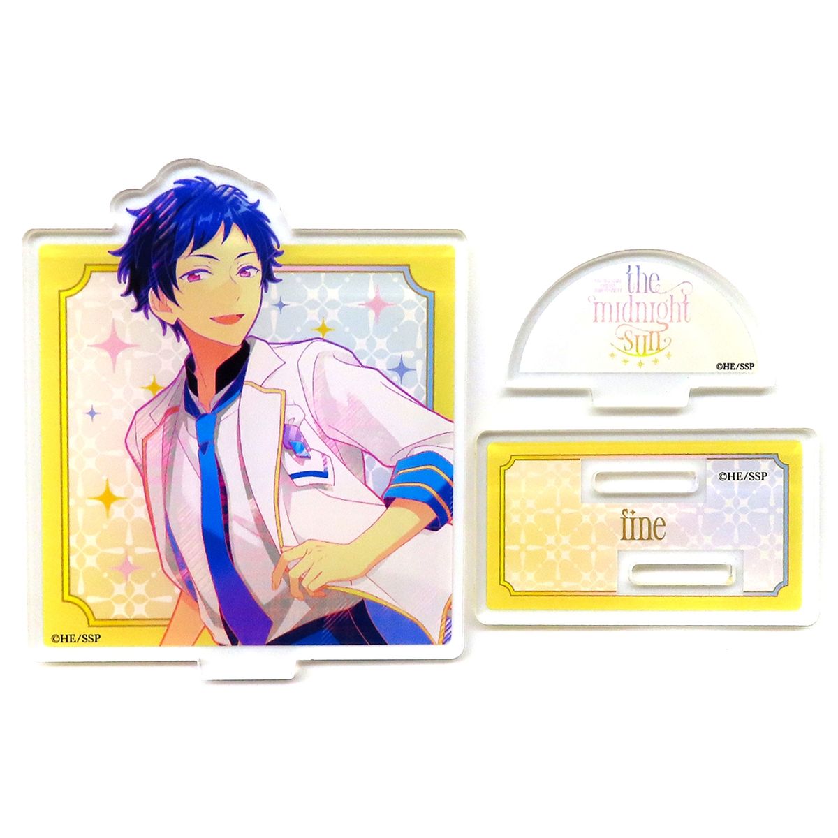 Yuzuru Fushimi Ensemble Stars!! Acrylic Stand Cast Live Starry Symphony the midnight sun x Karaoke no Tetsujin [USED]