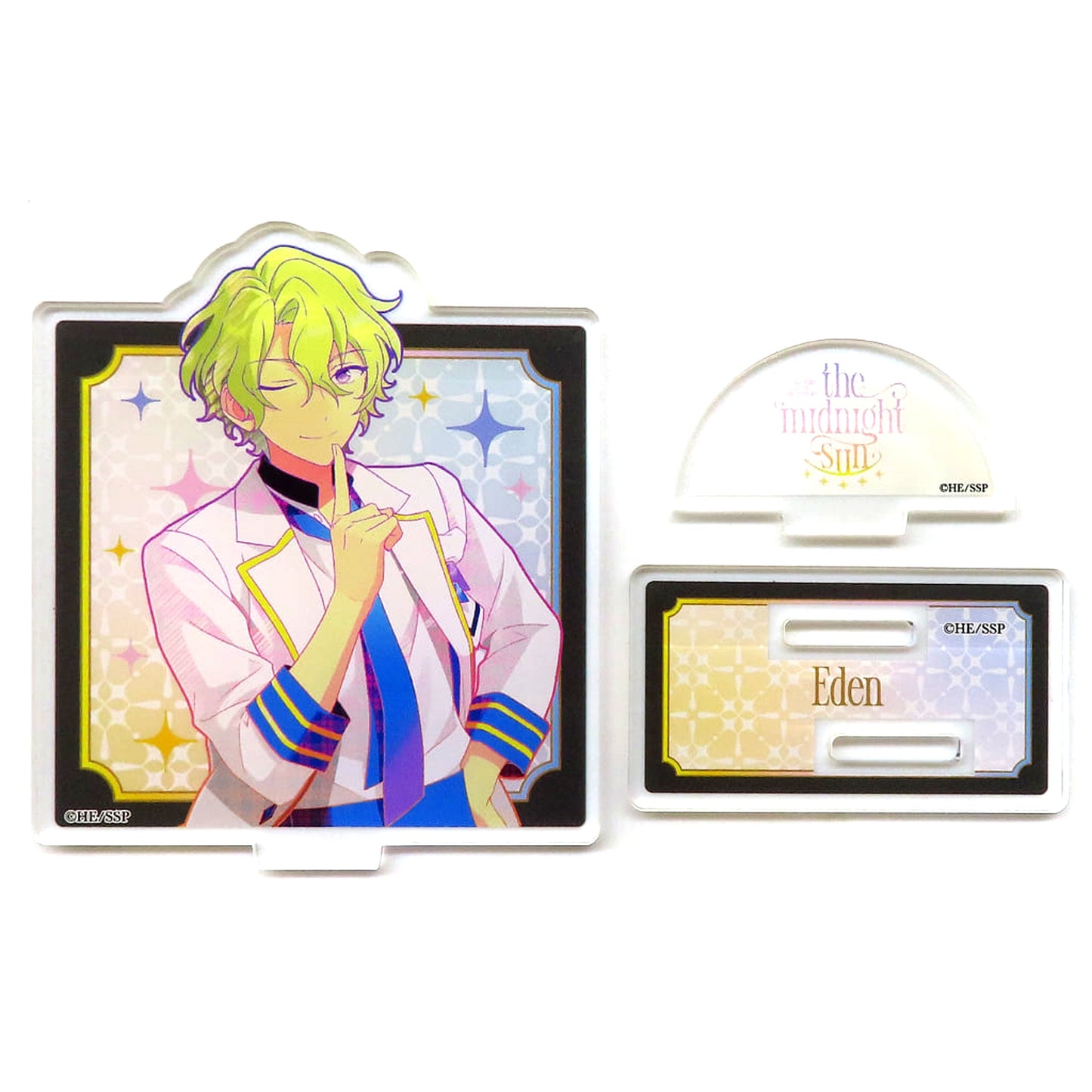 Hiyori Tomoe Ensemble Stars!! Cast Live Starry Symphony the midnight sun x Karaoke no Tetsujin Acrylic Stand [USED]