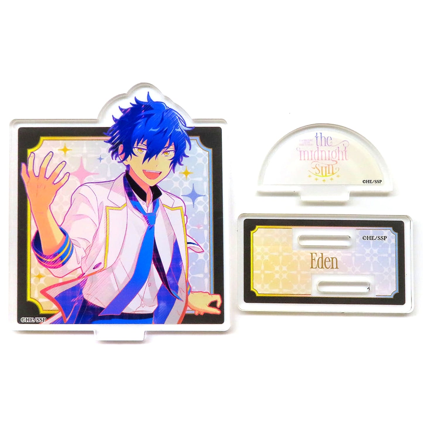 Jun Sazanami Ensemble Stars!! Cast Live Starry Symphony the midnight sun x Karaoke no Tetsujin Acrylic Stand [USED]