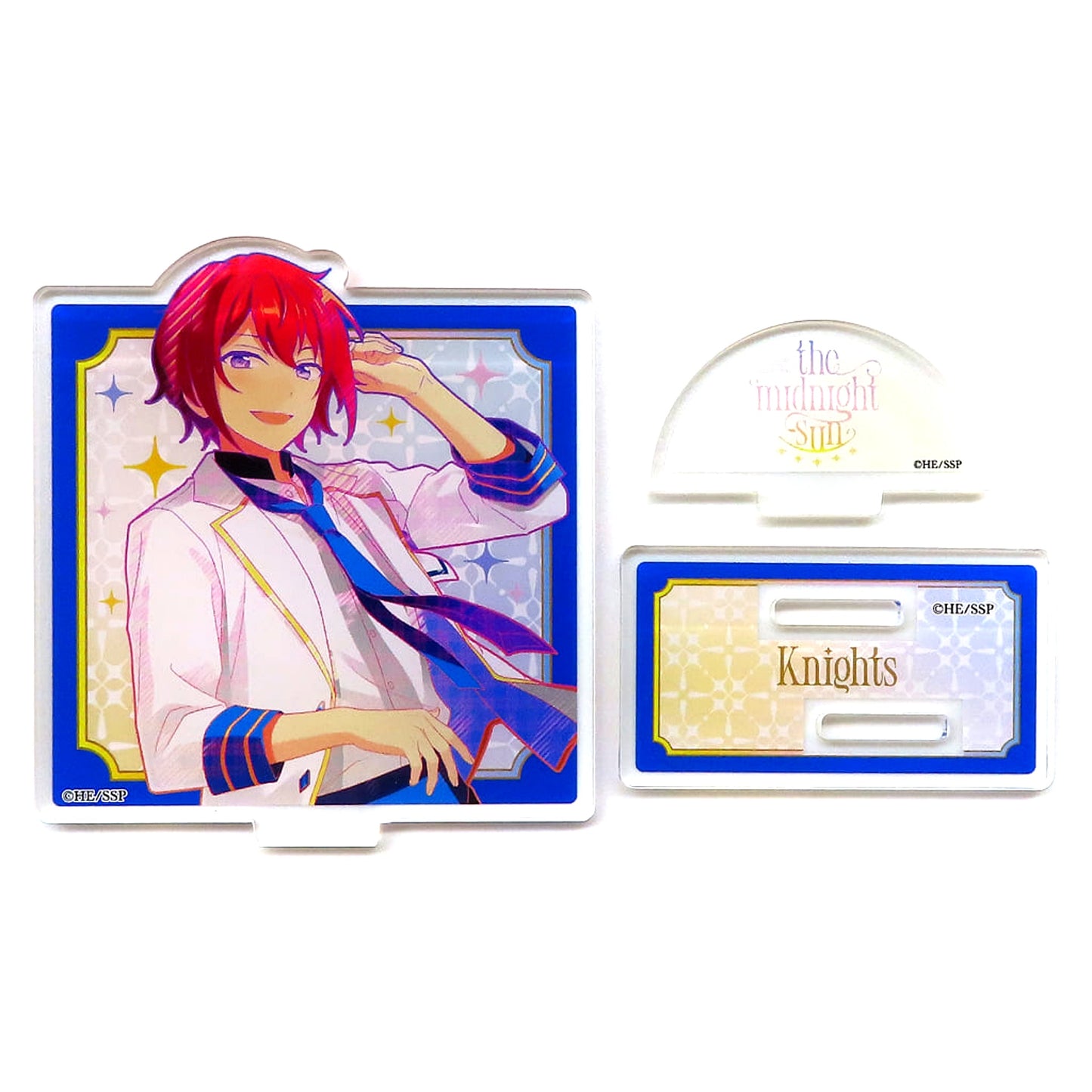 Tsukasa Suou Ensemble Stars!! Cast Live Starry Symphony the midnight sun x Karaoke no Tetsujin Acrylic Stand [USED]