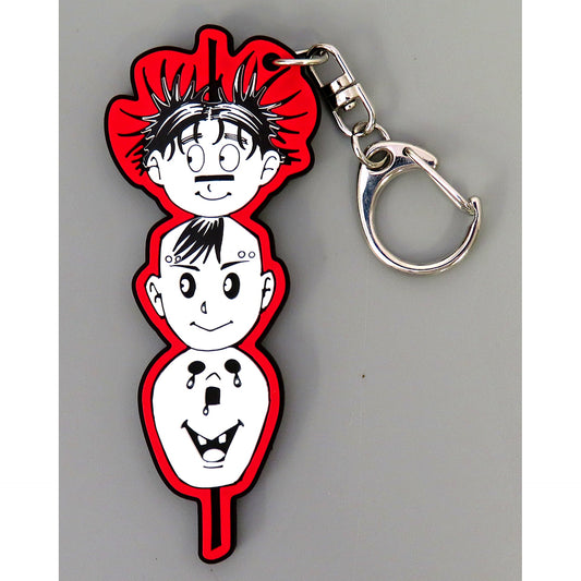 Death Painting Brothers Gege Akutami Jujutsu Kaisen Exhibition Rubber Keychain [USED]