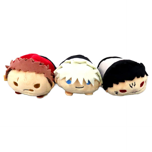 Satoru Gojo, etc. Inhuman Makyo Shinjuku Showdown Ver. Jujutsu Kaisen Noru Chara Mascot Akutami Gege Jujutsu Kaisen Exhibition Limited 3 Piece Set Mascot [USED]