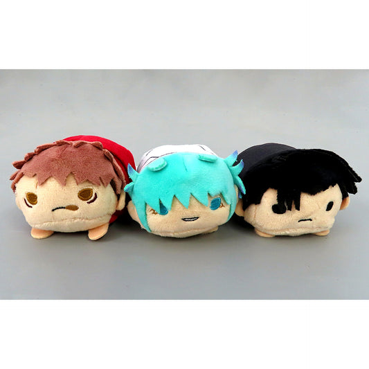 Set of 3 Yuji Itadori Hajime Kashimo Hiromi Higuruma Culling Game Ver Noru Chara Mascot Gege Akutami Jujutsu Kaisen Exhibition [USED]