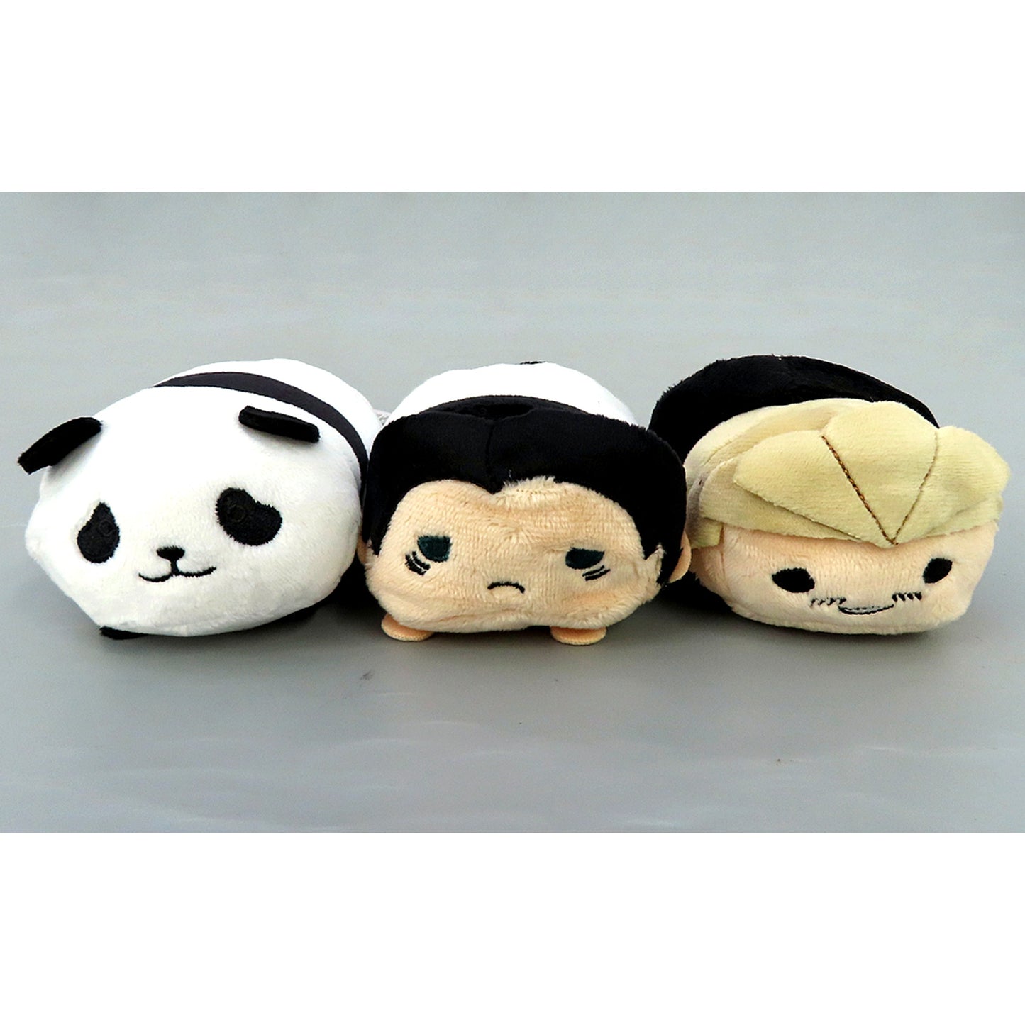 Panda & Yuta Okkotsu & Kinji Hakari Culling Game Ver. Gege Akutami Jujutsu Kaisen Exhibition Noruchara Mascot 3-Body Set [USED]