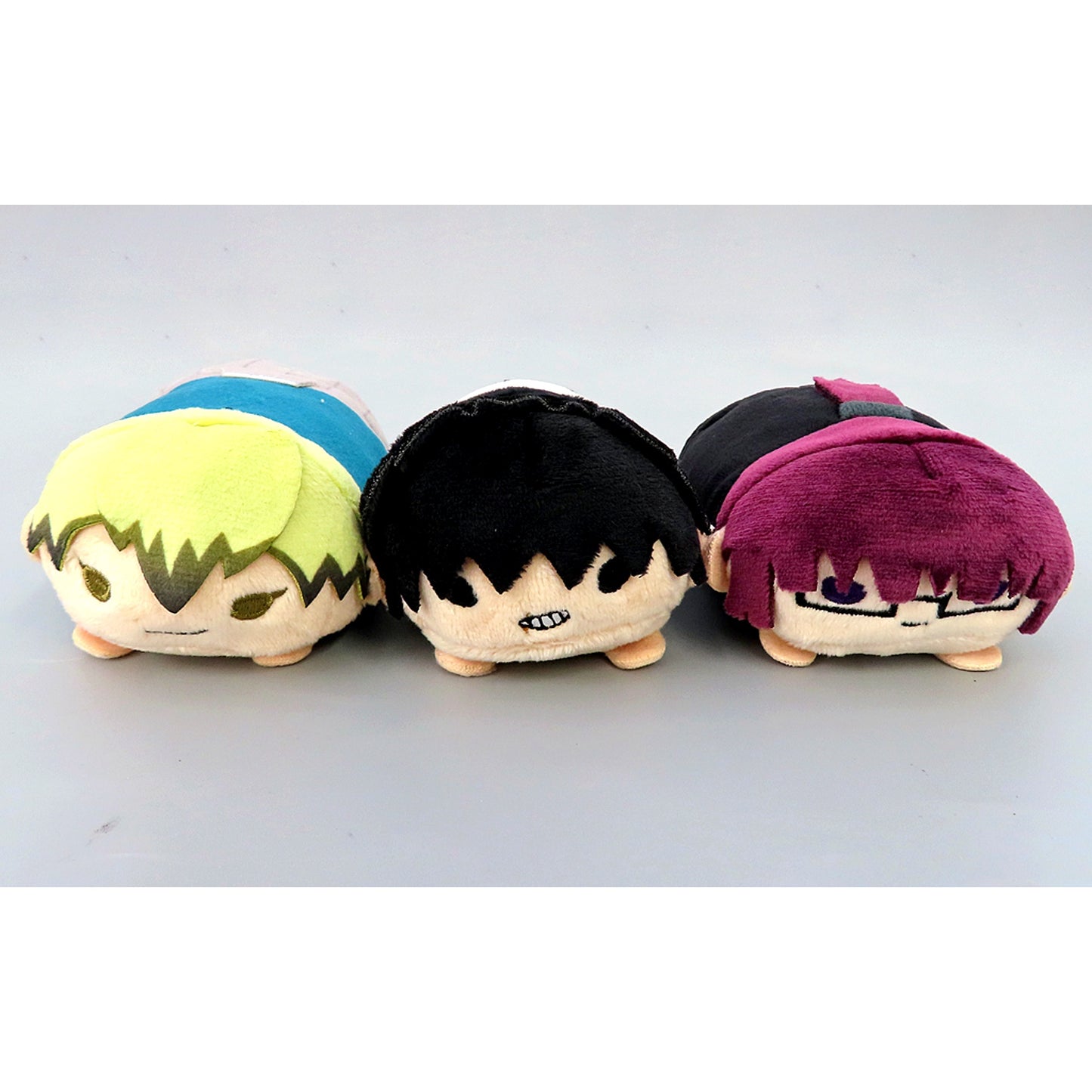 Maki Zenin & Toji Fushiguro & Naoya Zenin Set of 3 Noru Chara Mascot Gege Akutami Jujutsu Kaisen Exhibition [USED]
