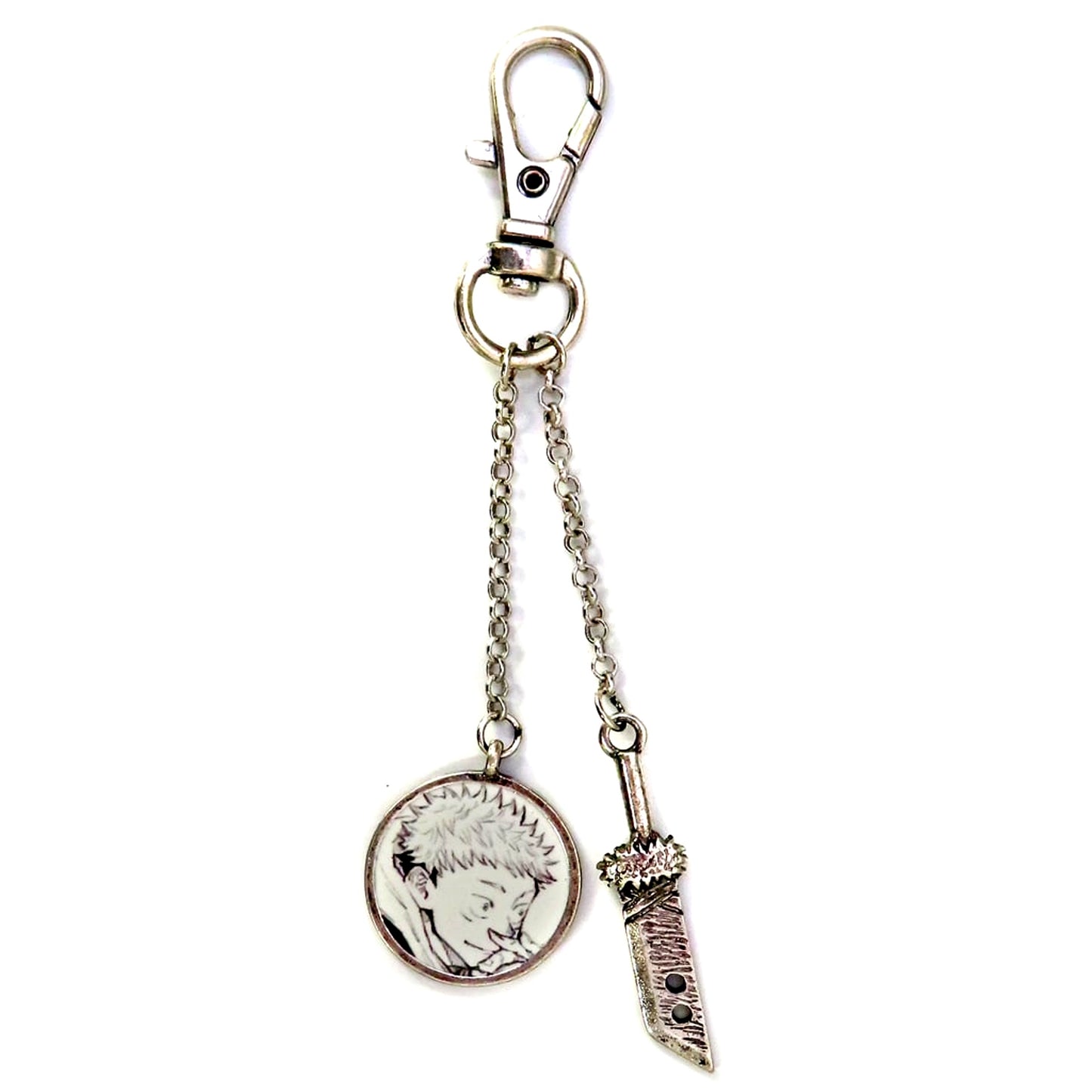 Yuji Itadori Gege Akutami Jujutsu Kaisen Exhibition Weapon Charm Collection [USED]