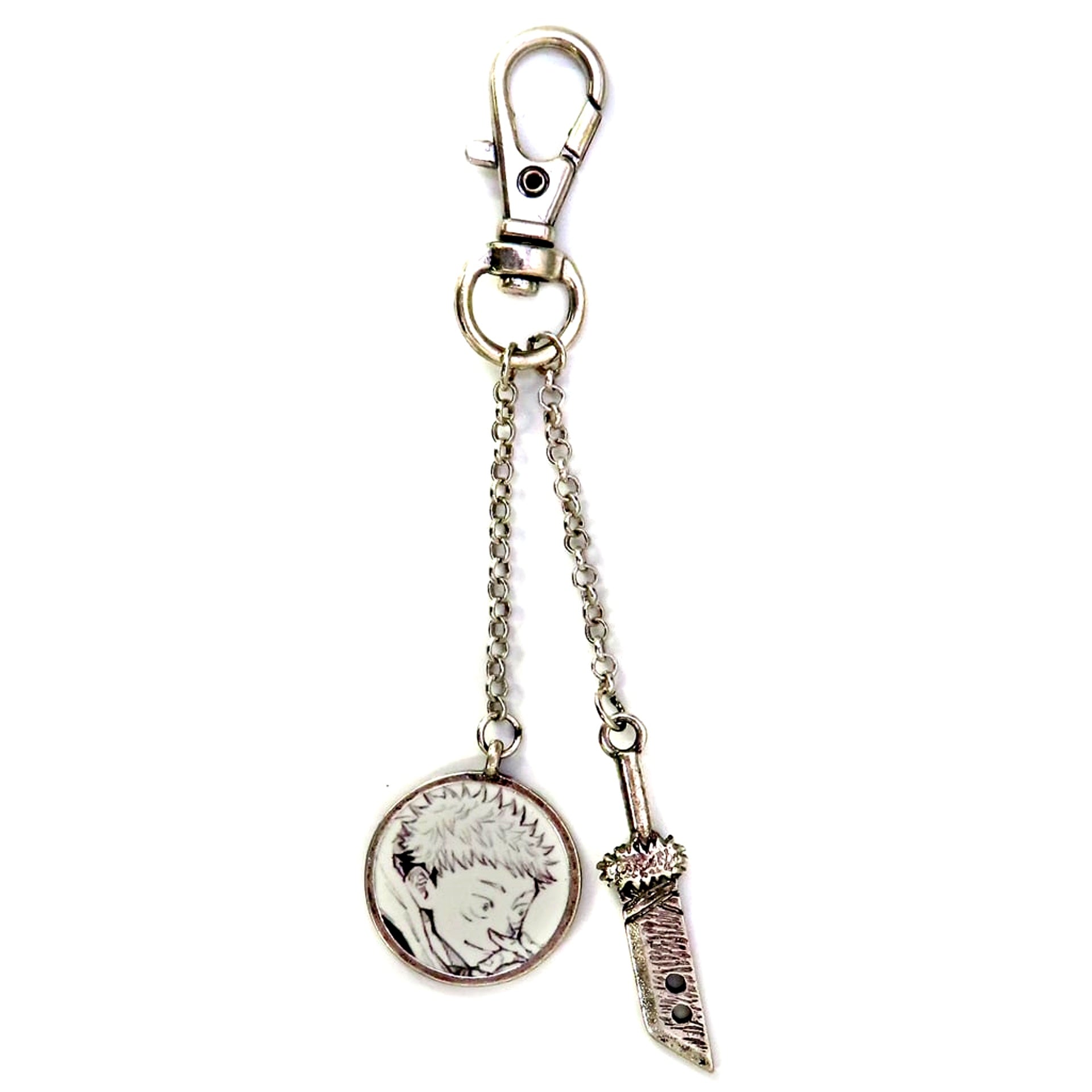 Yuji Itadori Gege Akutami Jujutsu Kaisen Exhibition Weapon Charm Collection [USED]