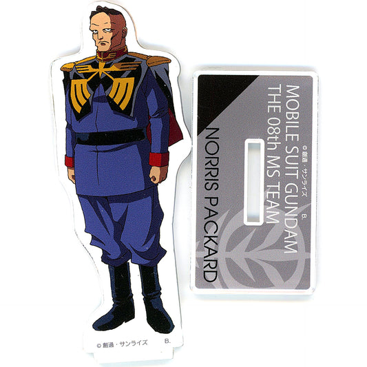 Norris Packard Mobile Suit Gundam The 08th MS Team Acrylic Stand Standard Size [USED]