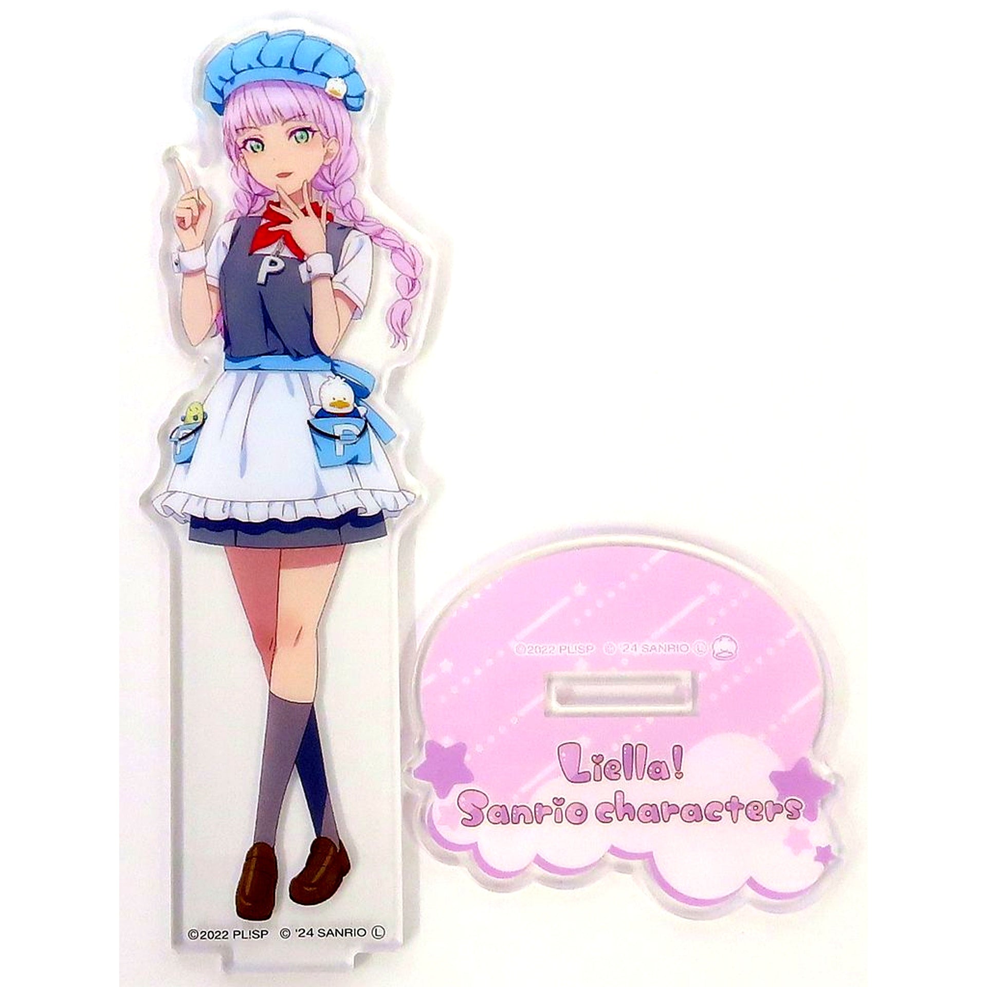 Wien Margarete x Ahiru no Pekkle Acrylic Stand After School Ver. Love Live! Superstar!! x Sanrio Characters Love Live! Series PremiumShop Goods [USED]