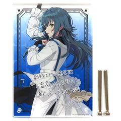 Temari Tsukimura Gakuen Idolmaster Official Autograph & Message Panel DEBUT LIVE HATSU TOUR [USED]