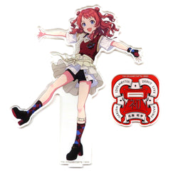 Saki Hanami Gakuen Idolmaster Official Acrylic Stand DEBUT LIVE HATSU TOUR [USED]