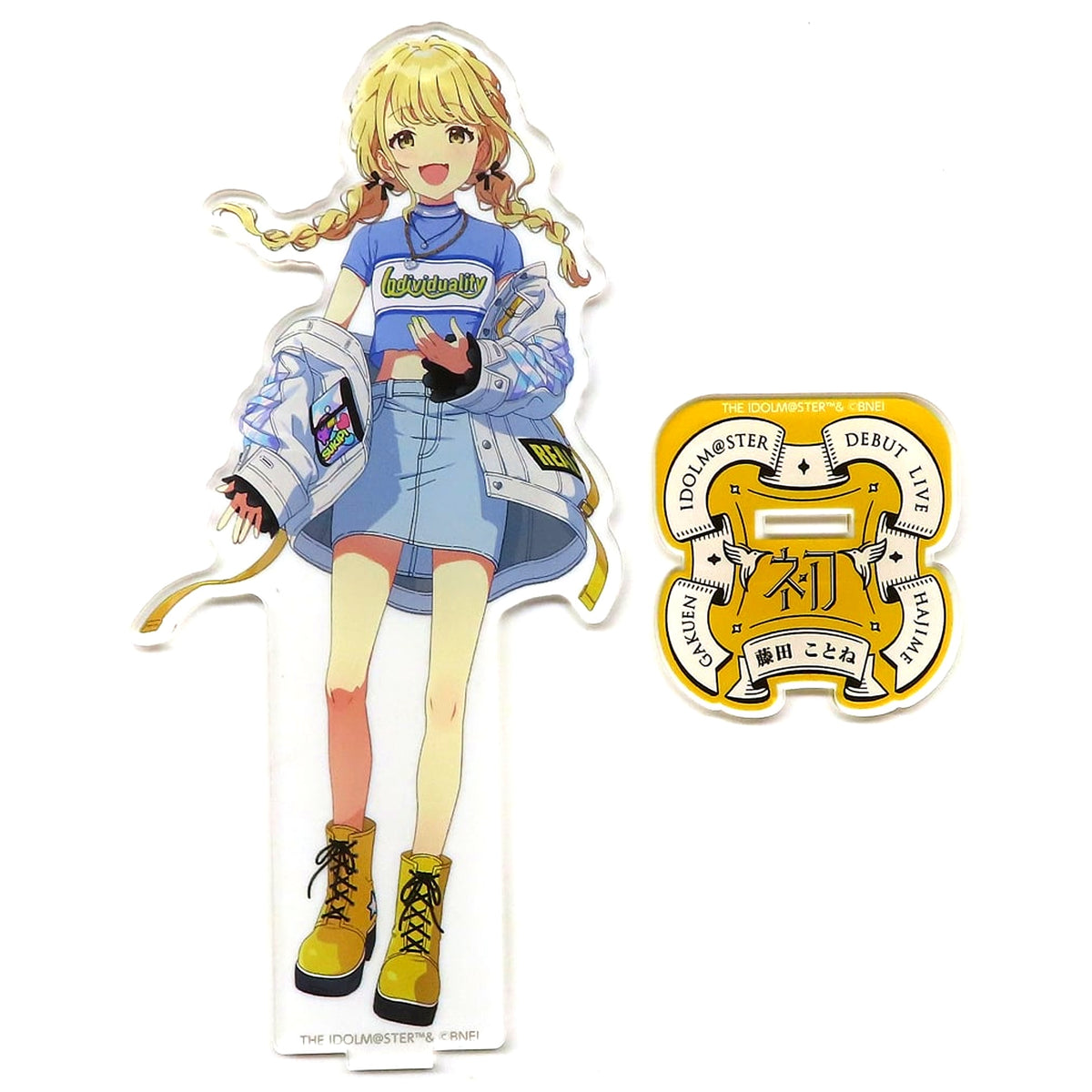 Kotone Fujita Gakuen Idolmaster Official Acrylic Stand DEBUT LIVE HATSU TOUR [USED]