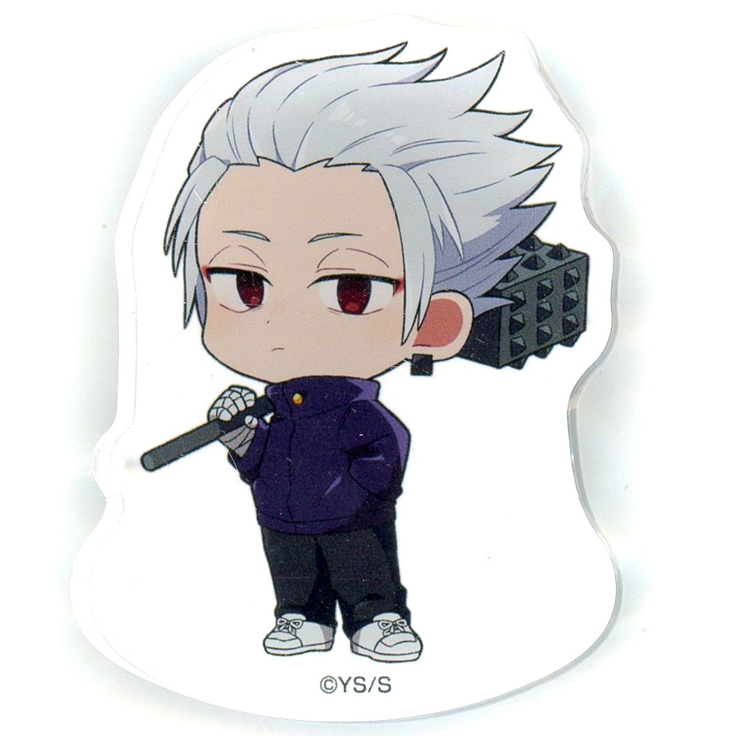 Gaku Mini Character Yurayura Acrylic Block Collection SAKAMOTO DAYS x TOWER RECORDS CAFE [USED]
