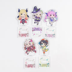 VTuber Hololive Minato Aqua & Others Hololive 2nd Generation Mini Acrylic Stand Hololive City'24 Exclusive 5 Piece Set Acrylic Stands [USED]
