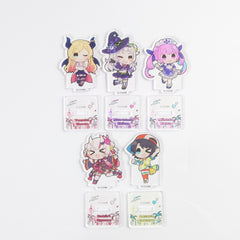 VTuber Hololive Minato Aqua & Others Hololive 2nd Generation Mini Acrylic Stand Hololive City'24 Exclusive 5 Piece Set Acrylic Stands [USED]