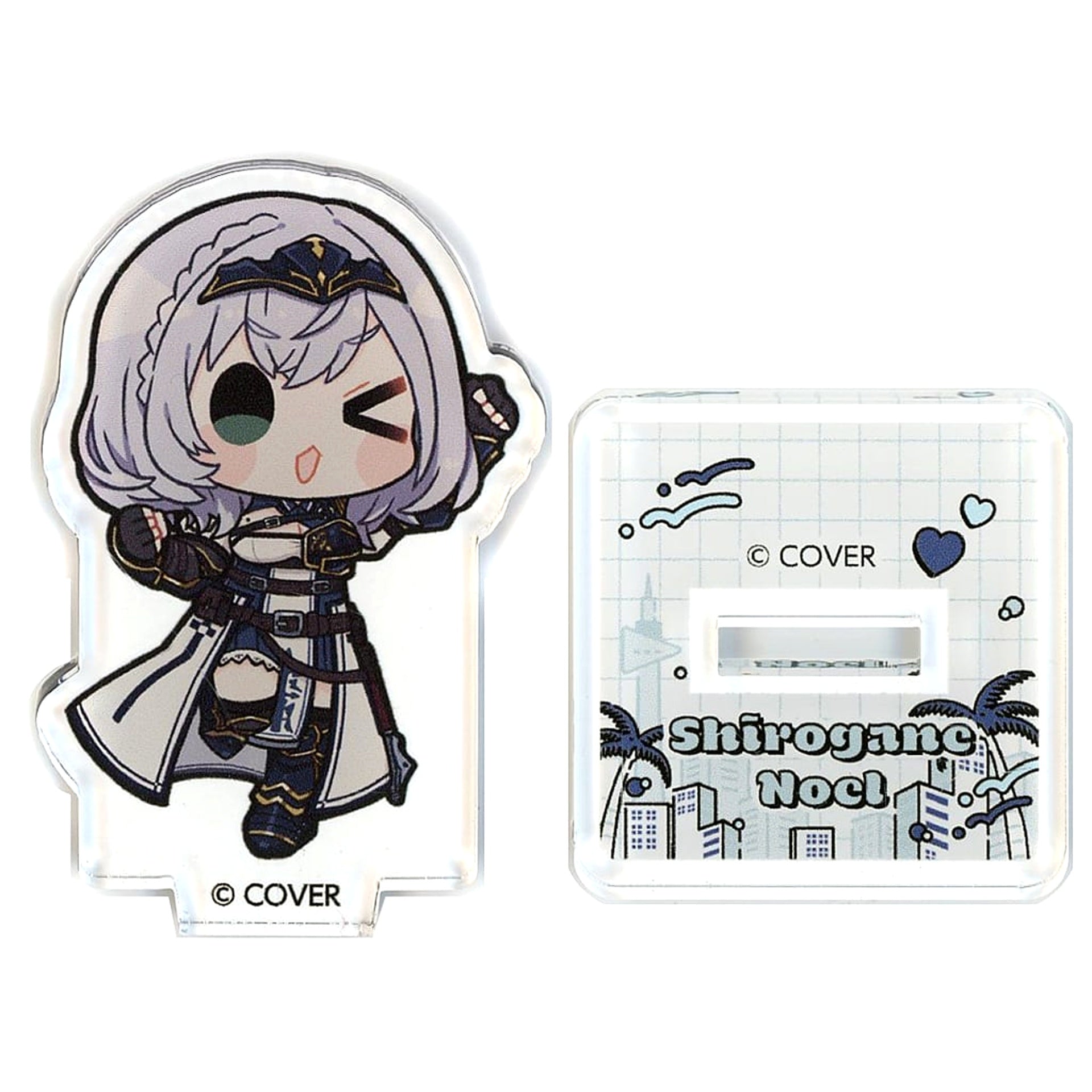 hololive CITY '24 Noel Shirogane Mini Acrylic Stand Acrylic Stands [USED]
