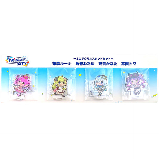 VTuber Hololive Himemori Luna & Others Hololive 4th Generation Mini Acrylic Stand Hololive City'24 Exclusive Set of 4 Acrylic Stands [USED]