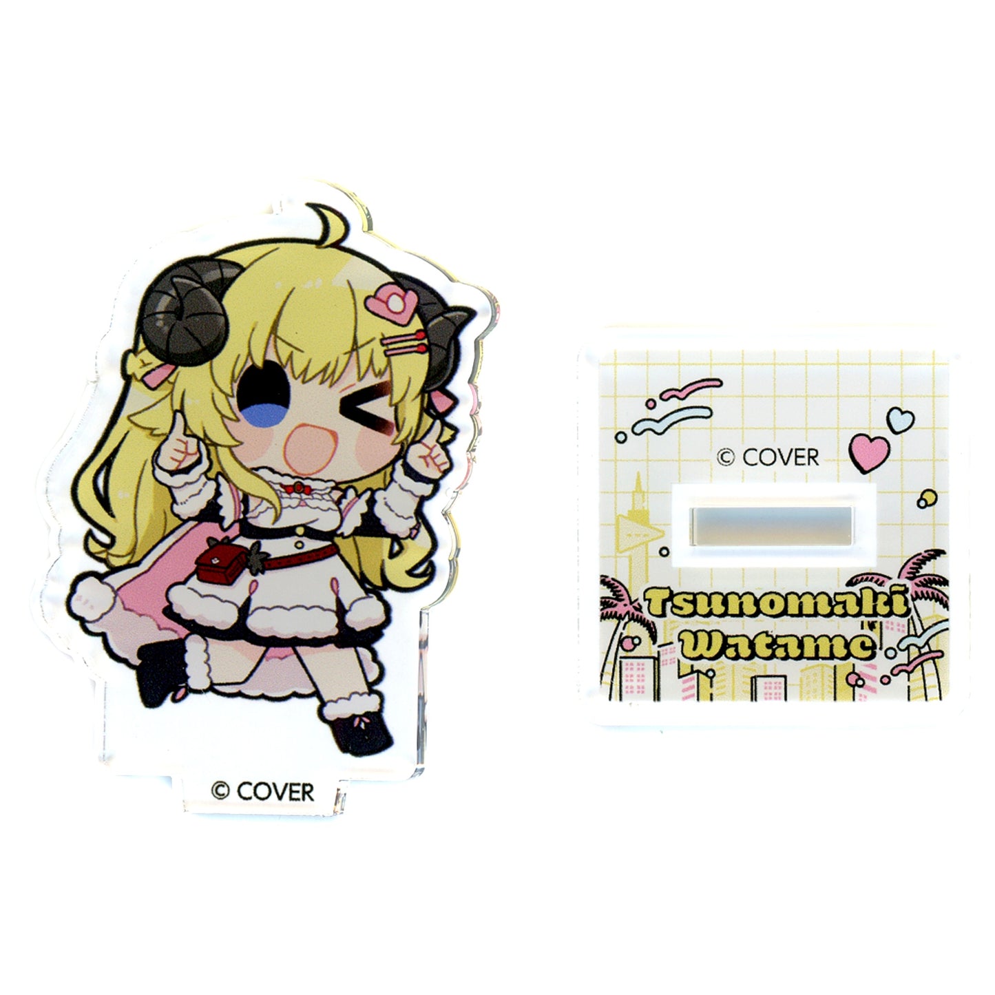 Single Tsunomaki Watame Virtual YouTuber Hololive Hololive CITY '24 Mini Acrylic Stand [USED]
