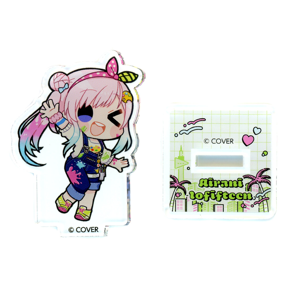 Airani Iofifteen Mini Acrylic Stand Virtual YouTuber Holo Live VTuber hololive City'24 [USED]