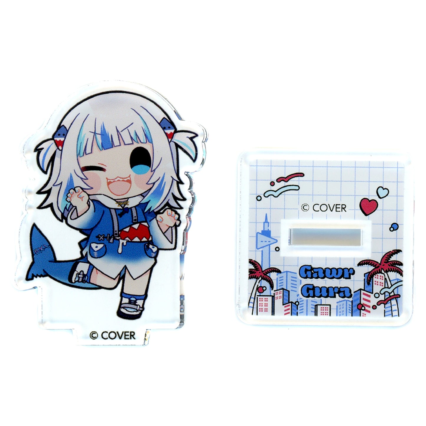 Gawr Gura Single Mini Acrylic Stand Virtual YouTuber Hololive hololive CITY 24 [USED]