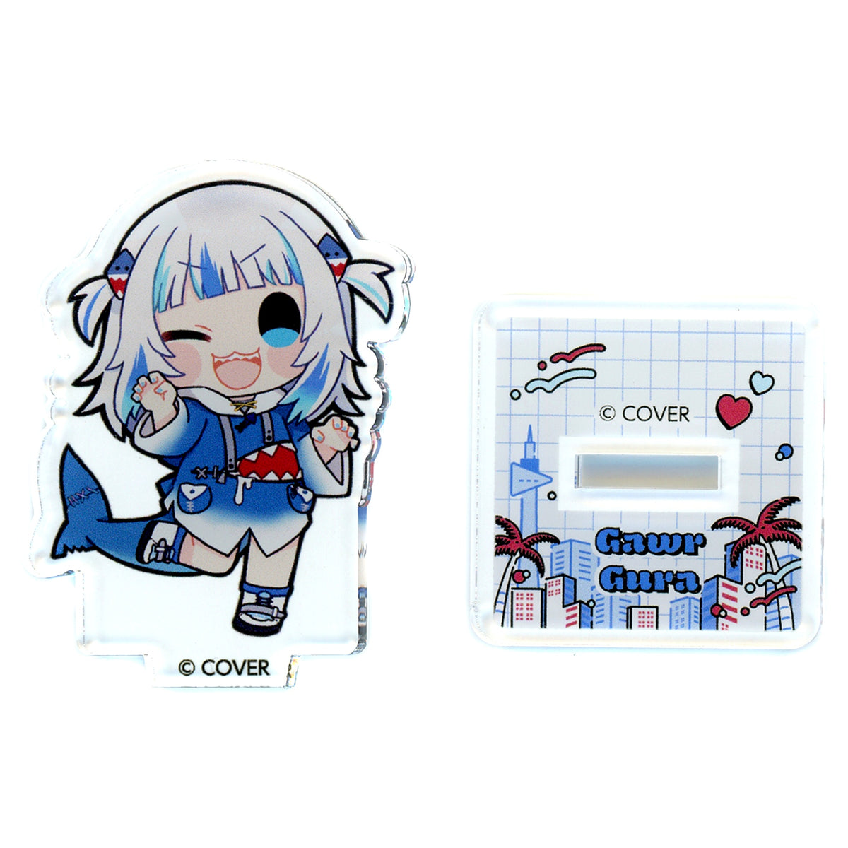 Gawr Gura Single Mini Acrylic Stand Virtual YouTuber Hololive hololive CITY 24 [USED]
