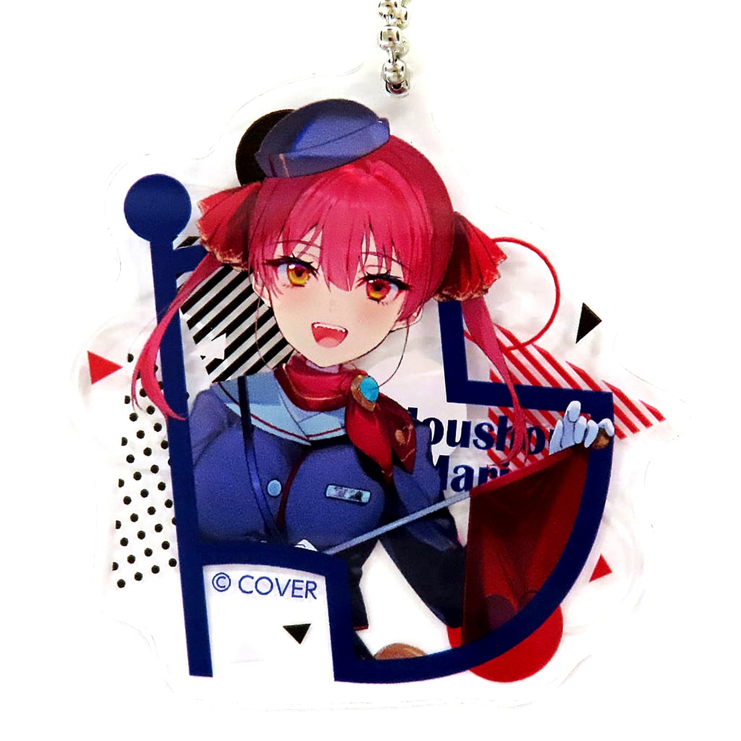 hololive Houshou Marine hololive CITY'24 hololive TOURIST Acrylic Keychain [USED]