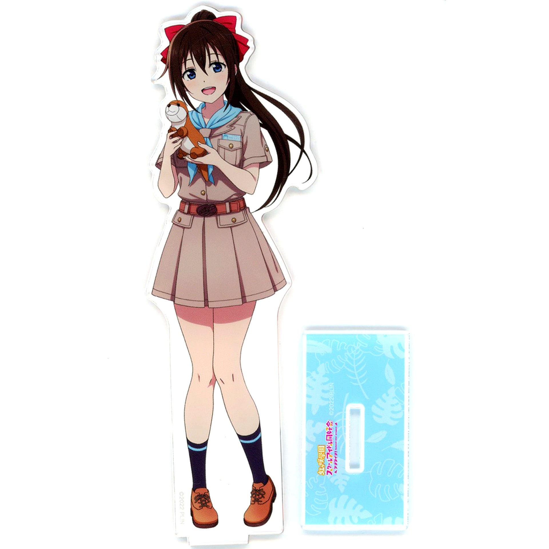 Shizuku Osaka Illustration Safari Look Ver. Big Acrylic Stand Love Live! Nijigasaki High School Idol Club x Tobu Zoo [USED]