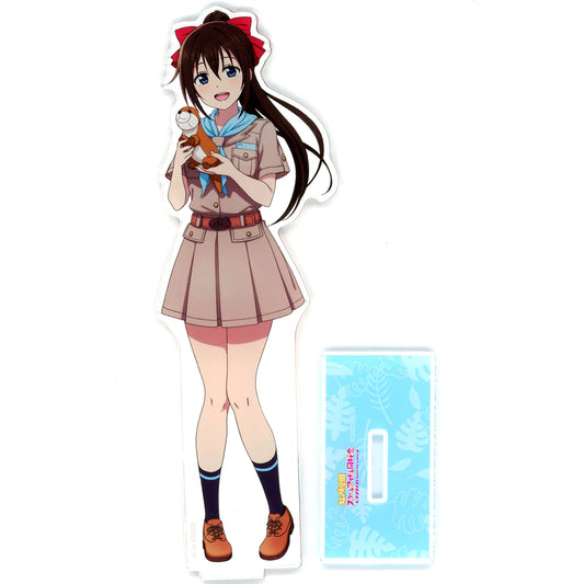Shizuku Osaka Illustration Safari Look Ver. Big Acrylic Stand Love Live! Nijigasaki High School Idol Club x Tobu Zoo [USED]