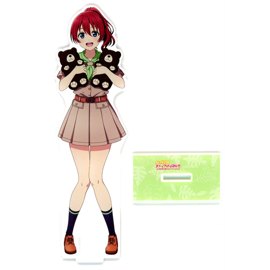 Emma Verde Safari Look Ver. Illustration Big Acrylic Stand Love Live! Nijigasaki High School Idol Club x Tobu Zoo [USED]