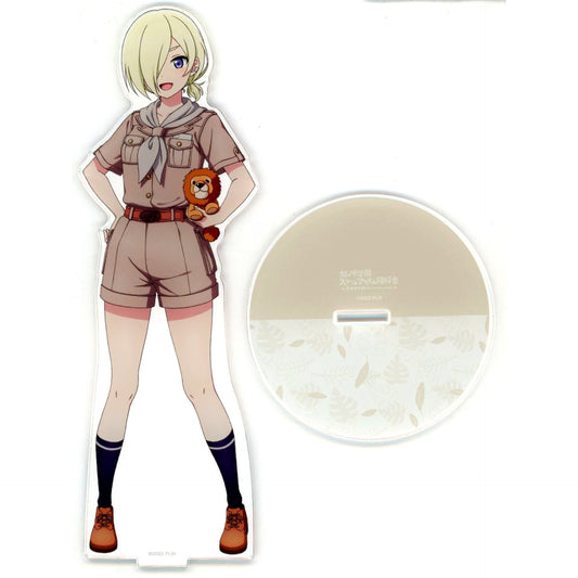 Mia Taylor Safari Look Ver. Illustration Oversized Acrylic Stand Love Live! Nijigasaki High School Idol Club x Tobu Zoo [USED]