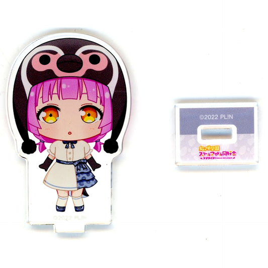 Rina Tennoji Trading Chibi Character Acrylic Stand Love Live! Nijigasaki High School Idol Club x Tobu Zoo [USED]