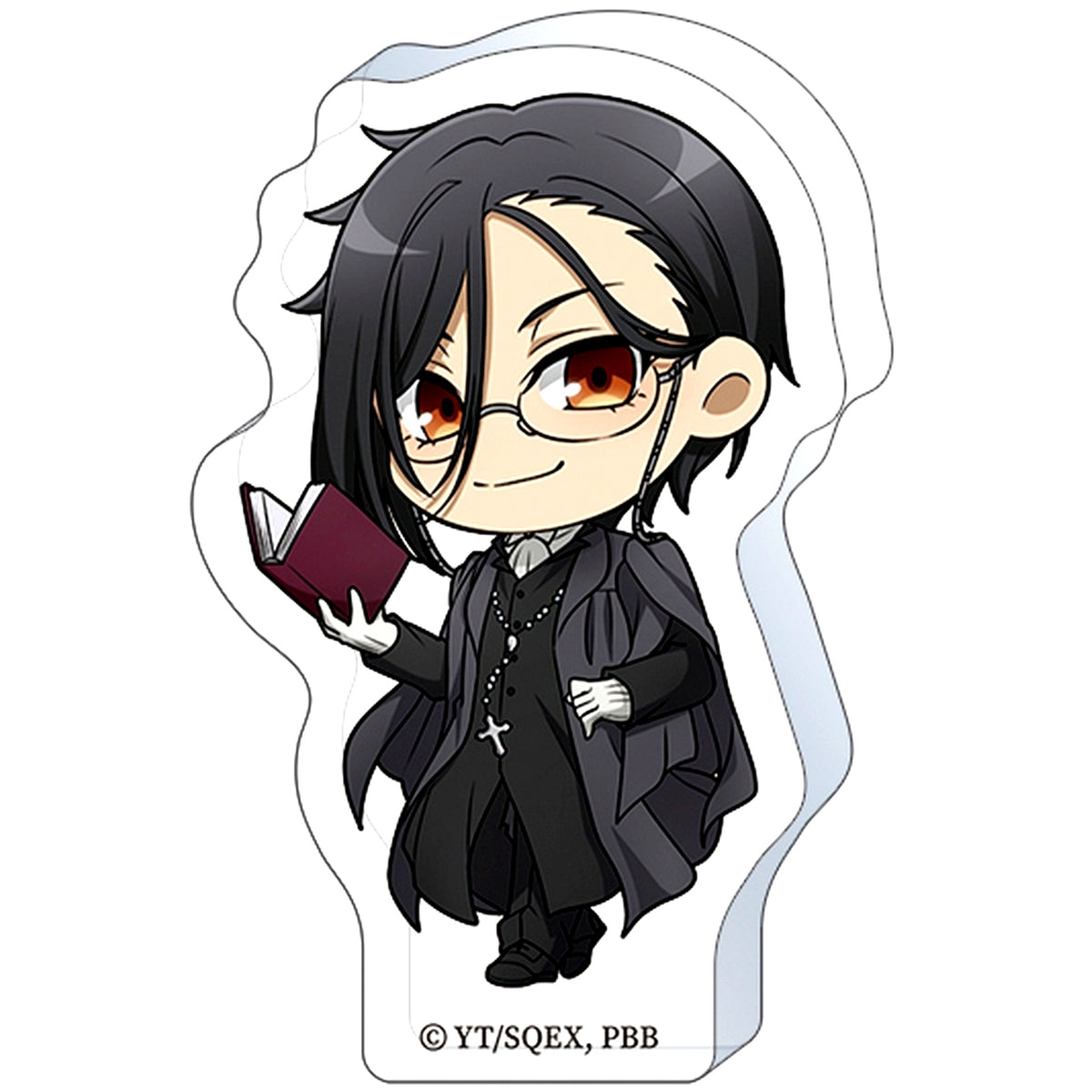 Sebastian Michaelis Black Butler: Public School Arc Corotto! Mini Character Acrylic [USED]