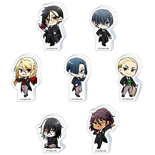 Set of 7 Chibi Korotto Collection Black Butler: Public School Arc [USED]