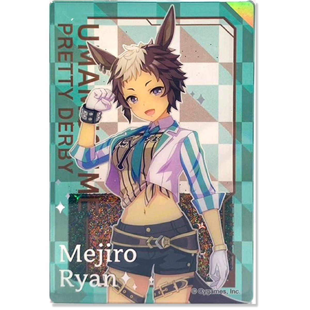Mejiro Ryan Umamusume: Pretty Derby Glitter Acrylic Block [USED]