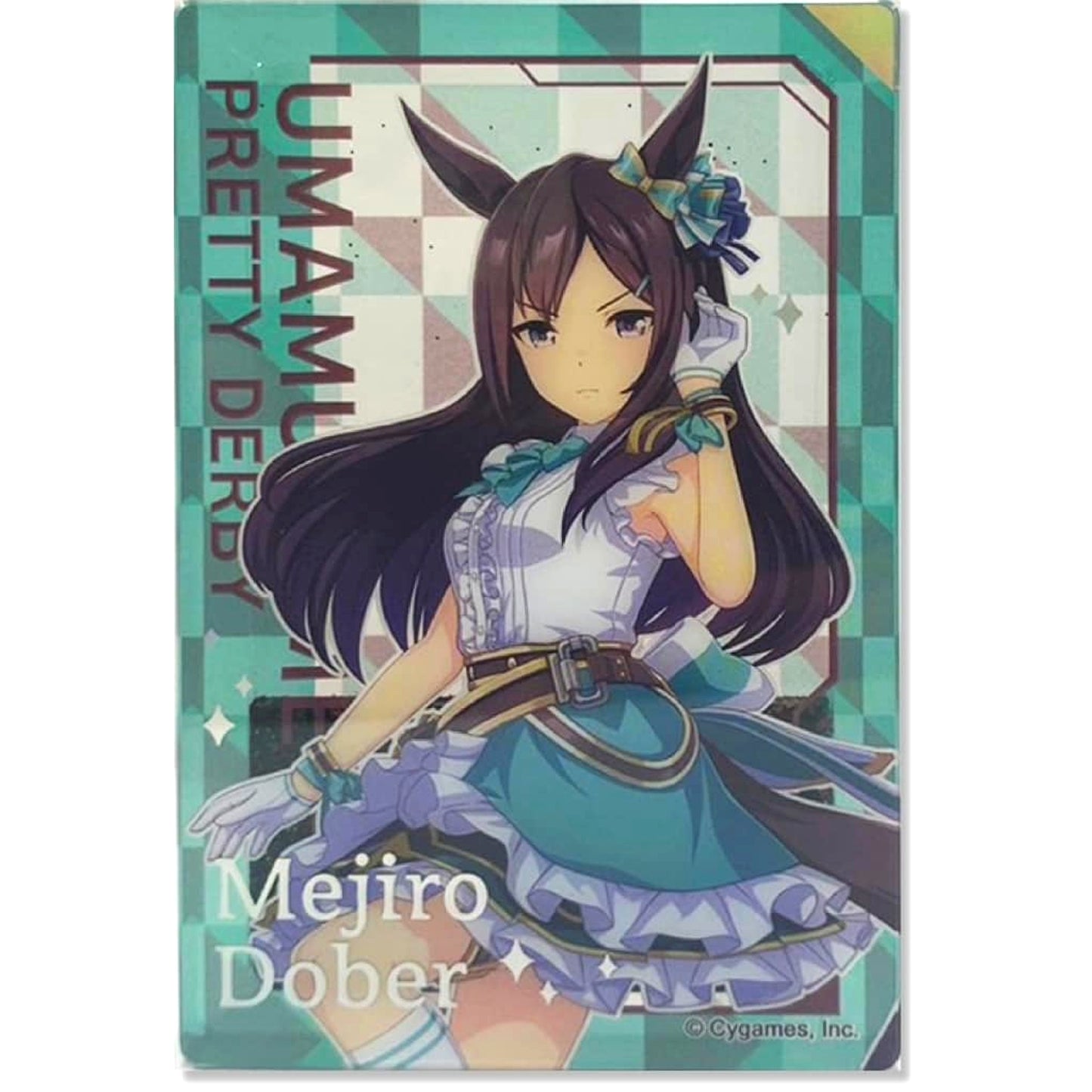 Mejiro Dobel Umamusume: Pretty Derby Glitter Acrylic Block [USED]