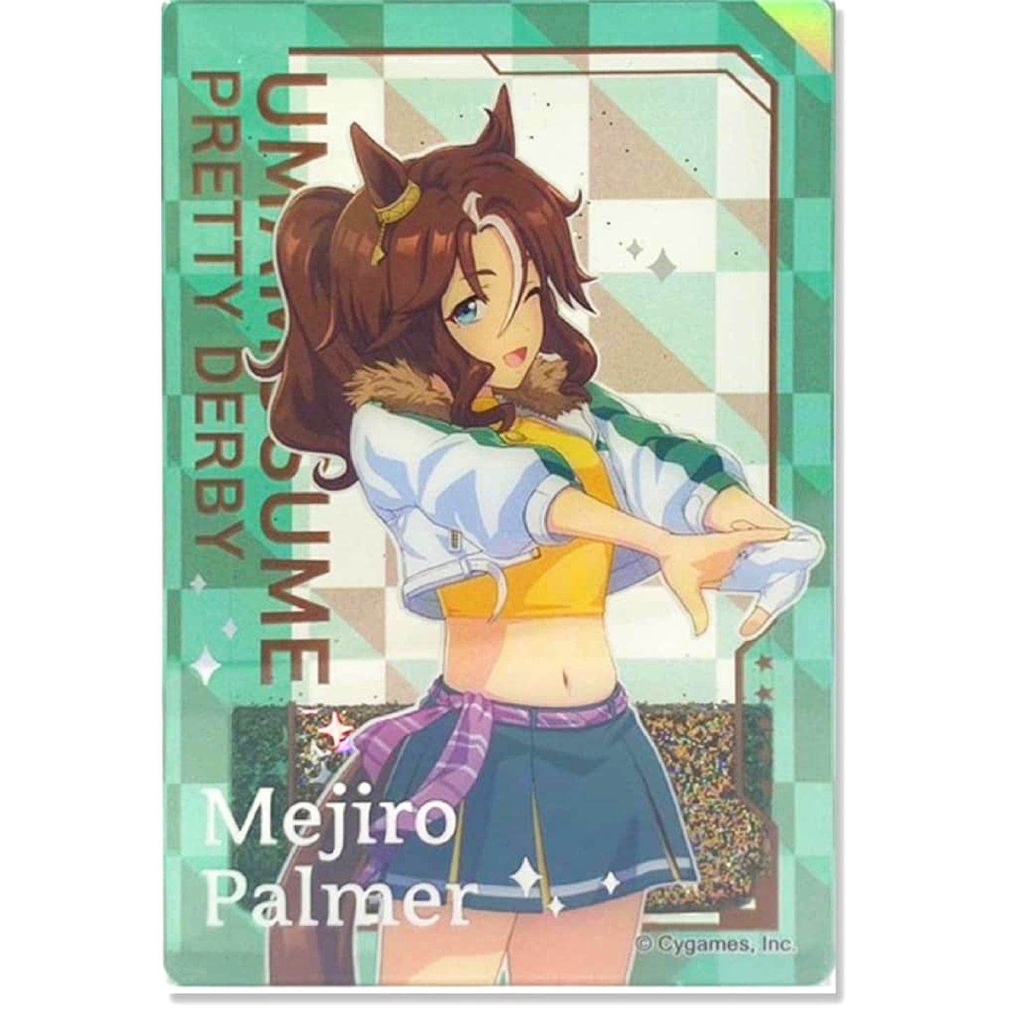Mejiro Palmer Uma Musume Pretty Derby Glitter Acrylic Block [USED]