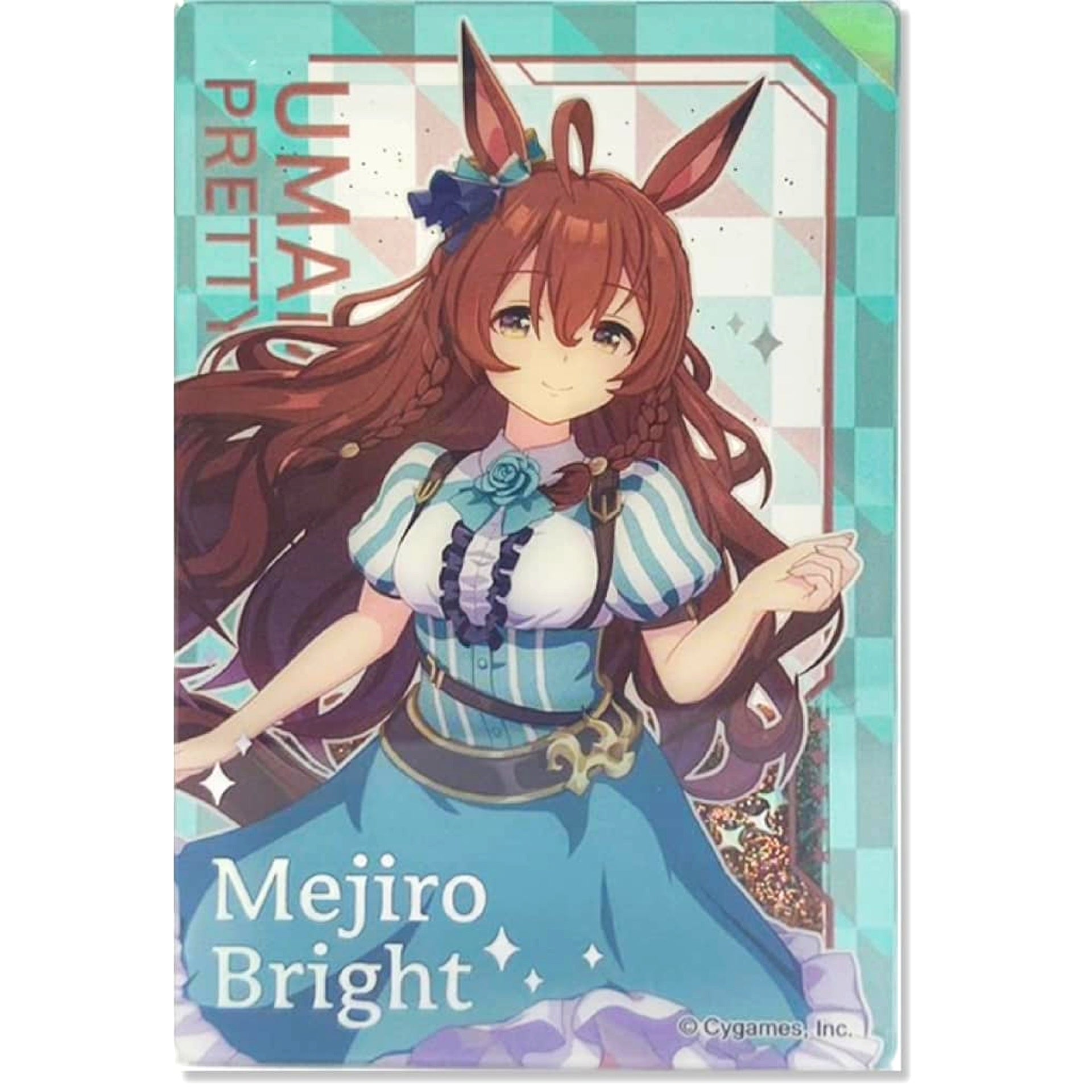 Mejiro Bright Umamusume: Pretty Derby Glitter Acrylic Block [USED]