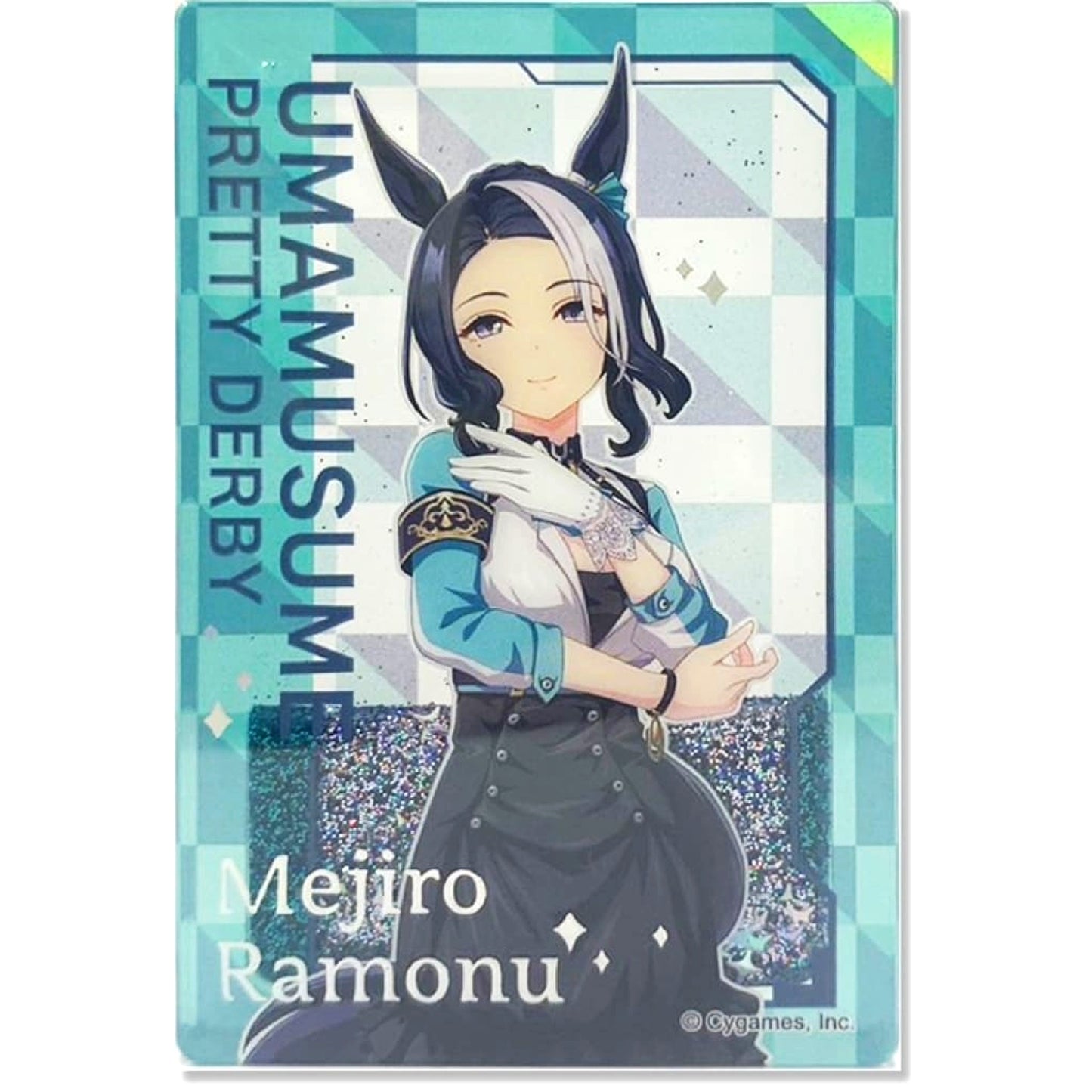 Mejiro Ramonu Uma Musume Pretty Derby Glitter Acrylic Block [USED]