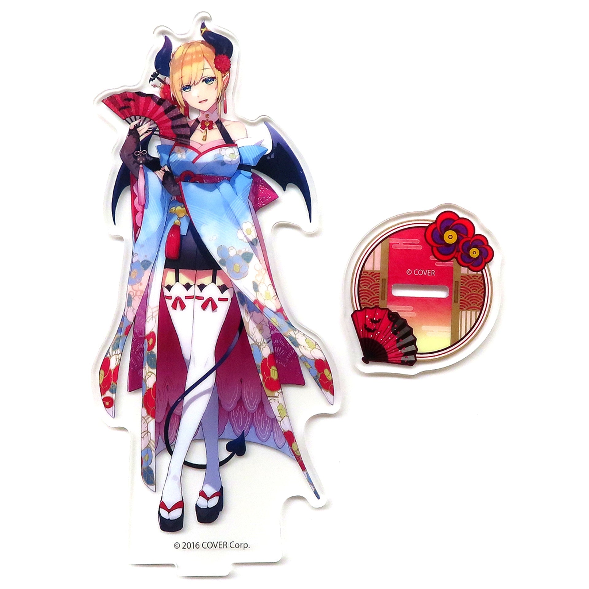 Yuzuki Choco Asian Style Outfit Virtual YouTuber Hololive x Lawson Acrylic Stand [USED]